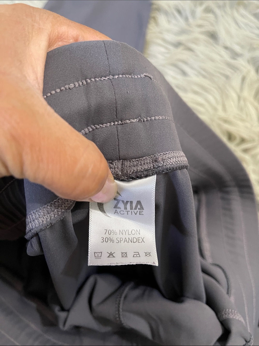 ZYIA Active Jogger Pants in Slate Gray - Picture 4 of 5